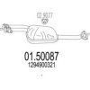 MTS 01.50087 Middle Silencer